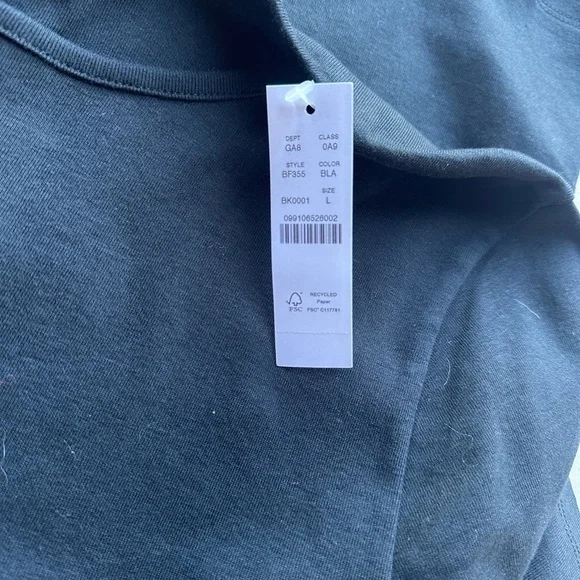 J. Crew Black Short Sleeve Blouse - Picture 7 of 8